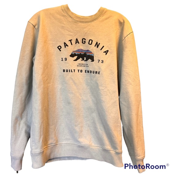 Patagonia Other - PATAGONIA Mens Uprisal Crewneck Logo Sweatshirt Sz M